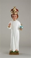 Infant of Prague Statue with Plaster Crown - 24-Inch