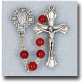 6 mm Genuine Gem Stone-Red Agate Rosary