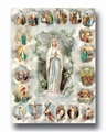 20 Mysteries of the Rosary Poster