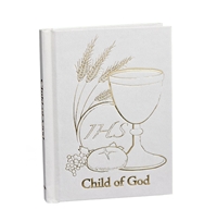 Child of God First Communion Prayer Book - White