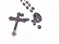 100 Black Cord Rosaries in Bulk