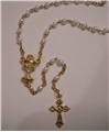 17 inch Communion Pearl Rosary