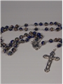 Cloisonne Dark Blue Bead Rosary