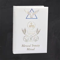 Blessed Trinity White Communion Missal