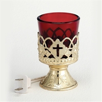 Electric Votive Stand - Cross