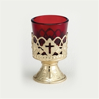 Candle Votive Stand - Cross