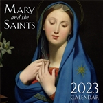 2023 Wall Calendar - Mary and the Saints