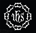 IHS Crown of Thorns Car Decal