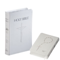 Catholic Companion Edition Bible (NABRE) - White Leather Cover