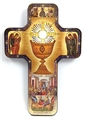 Painted First Communion Wall Cross