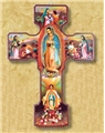Our Lady of Guadalupe Devotional Wooden Wall Cross