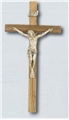Walnut and Museum Gold Crucifix
