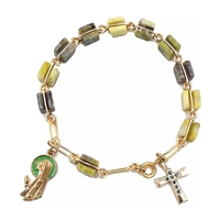 Connemara Marble Imported Irish Bracelet