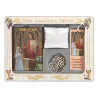 6-Piece Girl's Cathedral Communion Set White