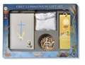 Blessed Trinity Pearl Edition White Cross 6 Pc. Deluxe Communion Gift Set