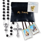 Boy's First Communion Rosary Gift Set