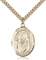 St David Gold Filled Medal