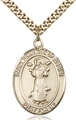 St Francis Gold Filled Medal