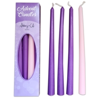 4-Piece Advent Candle Set (Candles Only)