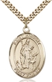 St Hubert Gold Filled Medal