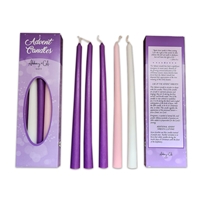 5-Piece Advent Candle Set (Candles Only)