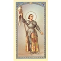 Saint Joan of Arc Novena Laminated Prayer Card