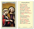 A Marriage Blessing Laminated Prayer Card