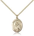 St Joan of Arc Gold Filled Medal