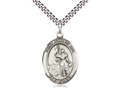 St Joan of Arc Sterling Silver Medal