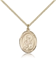 St Athanasius Gold Filled Medal