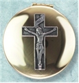 Crucifix Pyx-2.88 inchx0.5 inch