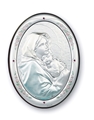 Madonna of the Street Sterling Silver Plaque