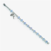 Sterling Silver Fuschia Sapphire Bracelet