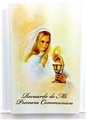 Small First Communion Prayer Book in Spanish - Girl