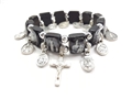 Devotional Charm Bracelet in Sepia
