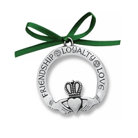 Claddagh Ring Pewter Ornament