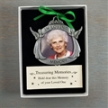 "In Loving Memory"  Picture Frame Pewter Ornament in Gift Box