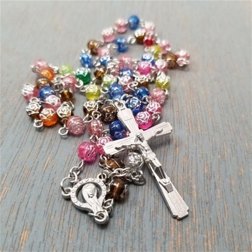 Multi-Color Rosary | Discount Catholic Products