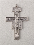 San Damiano Metal Crucifix - 3.5-Inch