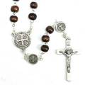 St Benedict Brown Rosary