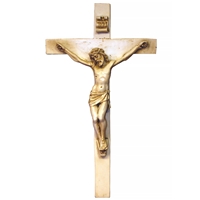 Alabaster Crucifix White