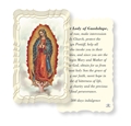 Our Lady of Guadalupe & Mystical Rose Prayer Card