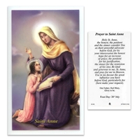 Prayer to Saint Anne Holy Card - Pack of 100