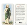 St. Jude Thaddeus Plastic Prayer Card