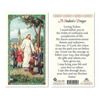 A Student's Prayer Laminated Prayer Cards