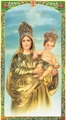 Our Lady of Prompt Succor - Hurricanes Laminated Prayer Card