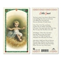 Baby Jesus Little Guest Laminated Prayer Card
