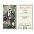 7 Sorrows of Mary Laminated Prayer Card