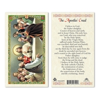 Apostles' Creed Laminated Prayer Card
