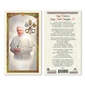 Papa Francisco Jorge Mario Bergiglio, SJ Laminated Prayer Card